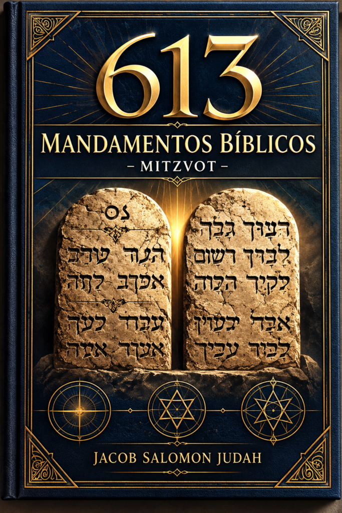 Capa do livro 613 Mandamentos da Bíblia
